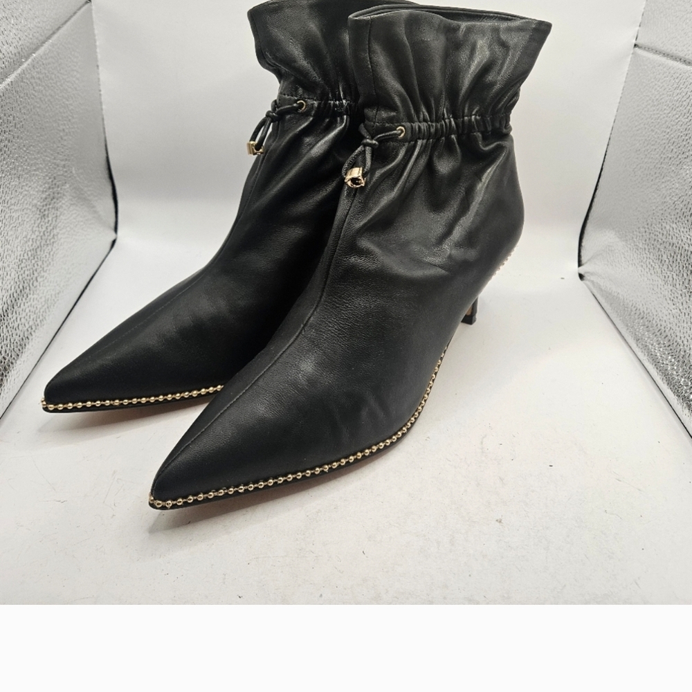 coach Elegant Black Ankle Boots